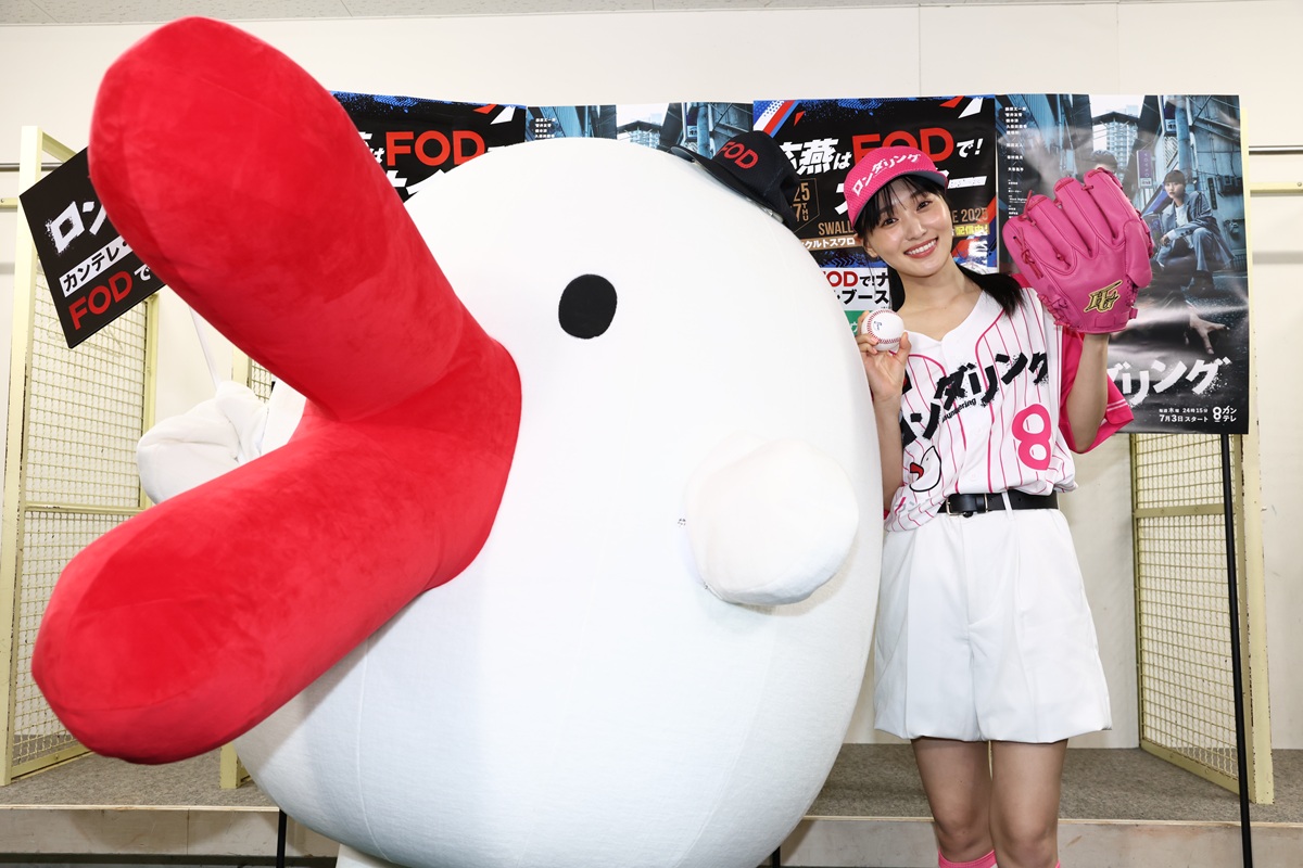 ファーストピッチセレモニーを終えた菅井友香のコメント！｜FON INFO