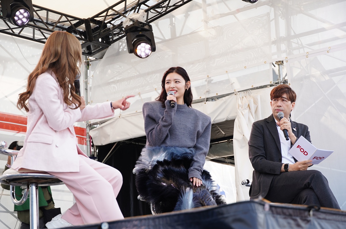 【2026 F1™ 日本グランプリ】古畑星夏＆織戸茉彩が登壇！「FOD Presents F1™ガールズトークショー」現地リポート
