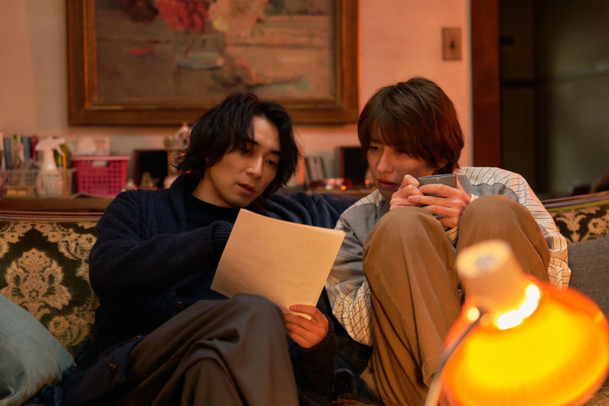 BLドラマ『スモークブルーの雨のち晴れ』場面写真