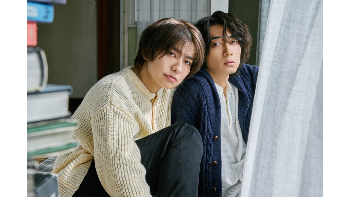 BLドラマ『スモークブルーの雨のち晴れ』メインビジュアル